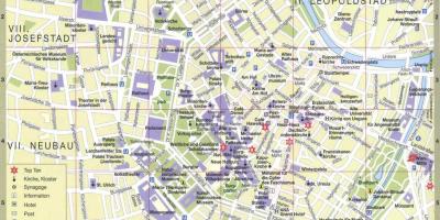 Wien شہر کا نقشہ