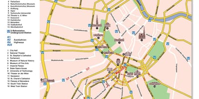 Ringstrasse نقشہ