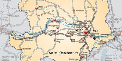 نقشہ کے schwechat 