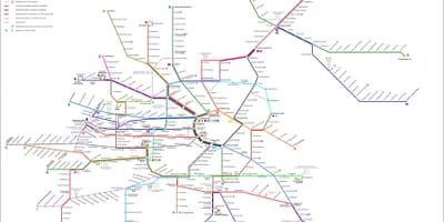 ویانا strassenbahn نقشہ